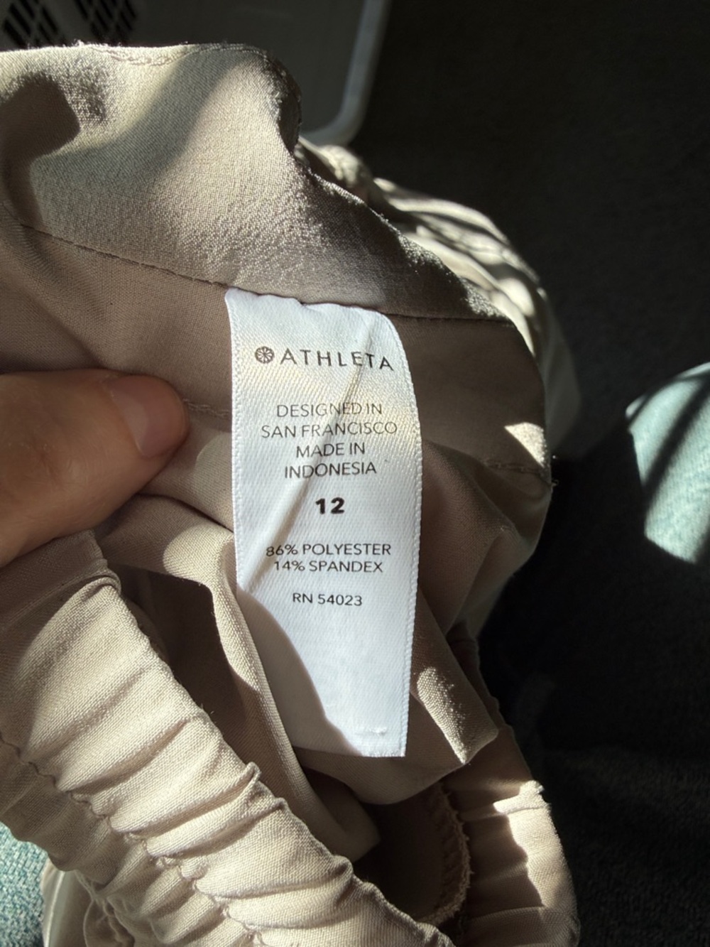 Athleta Avenue Wide Leg crop pant - Picture 5 of 5